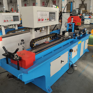 steel pipe tube cutting machine with 45 angle cutting