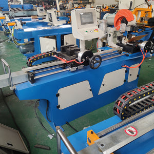 pipe cutting machine automatic corner angle cutting machine 45-90° automatic rotation cnc